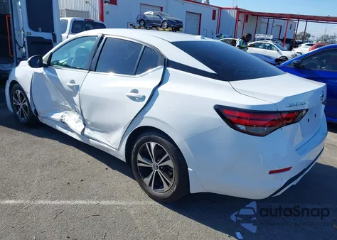 2021 Nissan Sentra Sv Xtronic Cvt z USA, uszkodzony, nr VIN 3N1AB8CV5MY290741